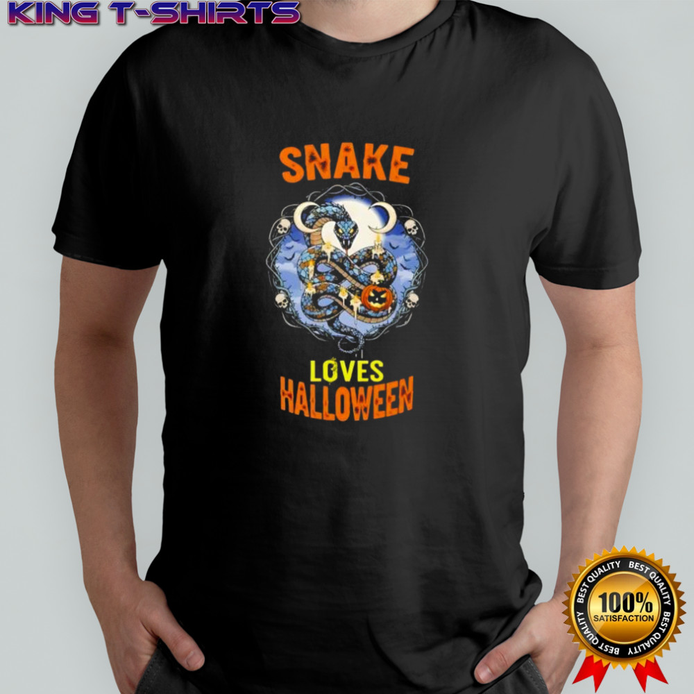 Spooky Snake Loves Halloween 2025 shirt