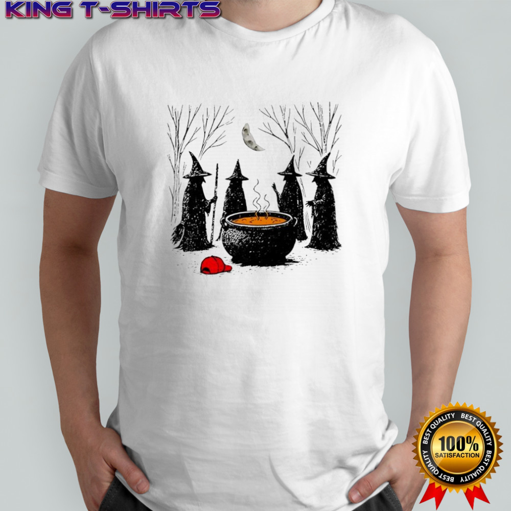 Spooky Witch Halloween Anti Trump shirt
