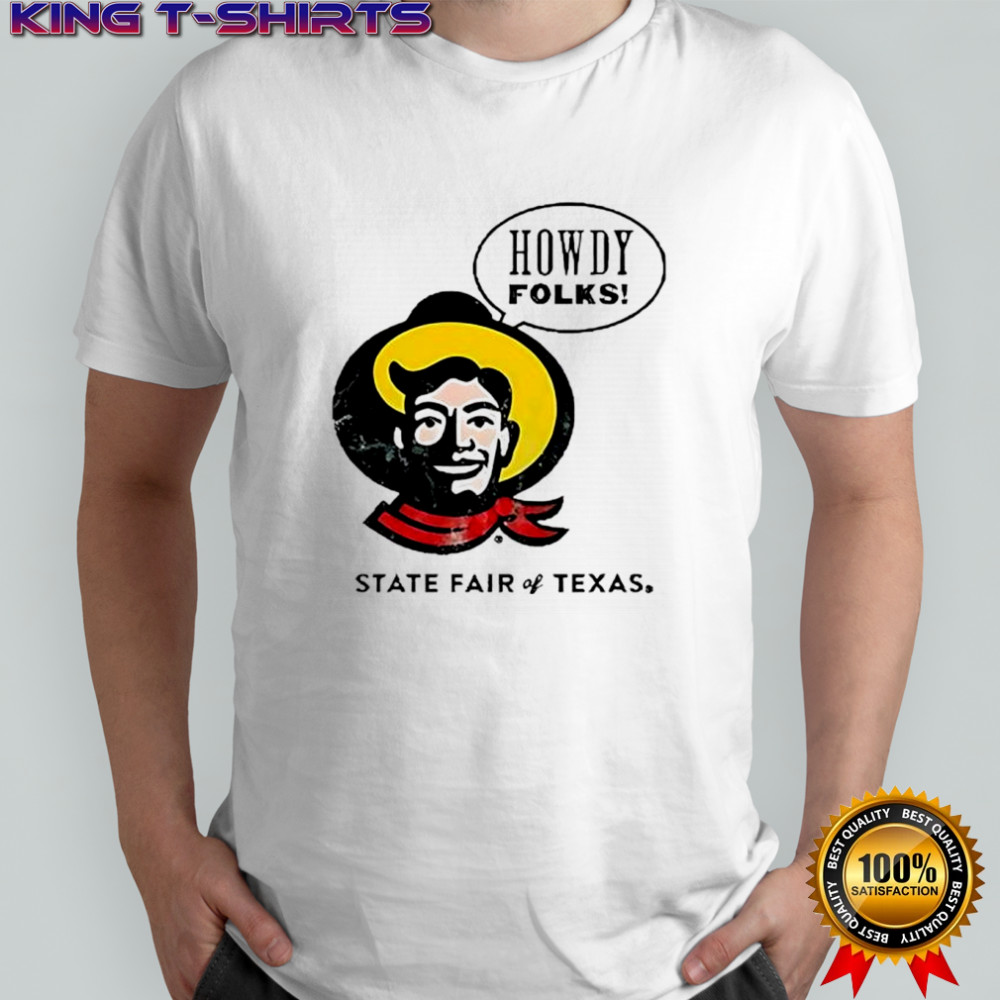 State fair of texas howdy folks cowboy shirt