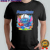 Stitch X Penn State Nittany Lions football colorful graphic shirt