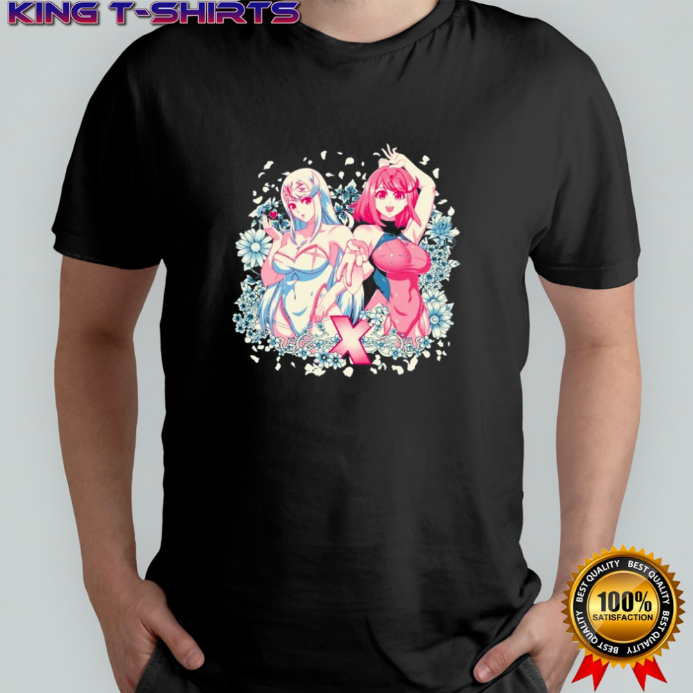 Summer Blades X Waifu Anime T-shirt