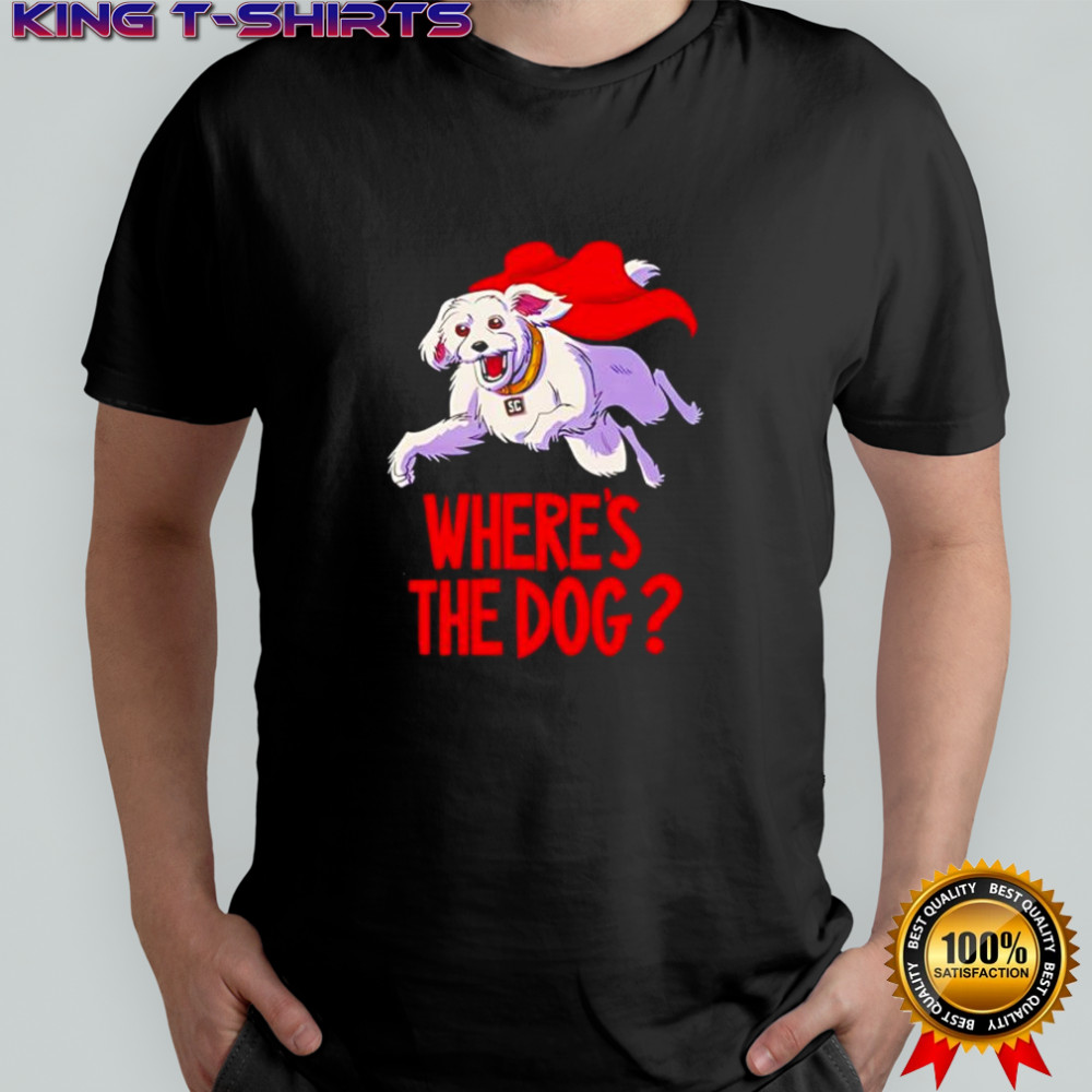 Superdog Where’s the dog graphic shirt