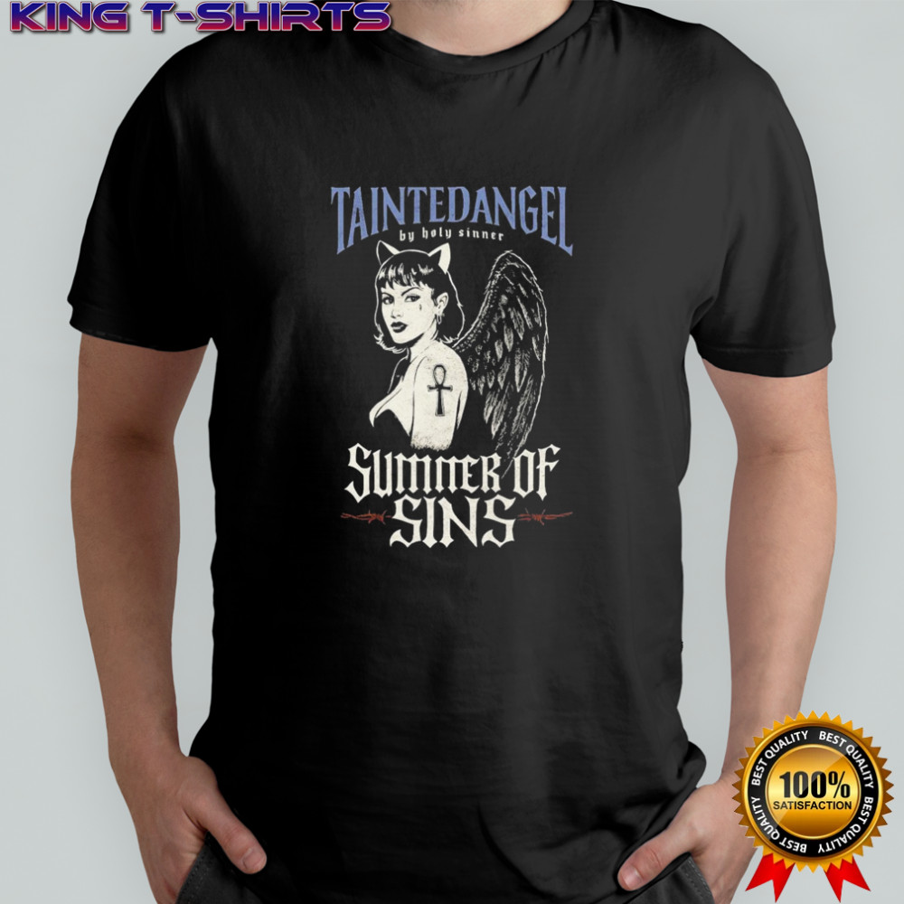 Tainted Angel Summer Of Sins Holy Sinner T-shirt