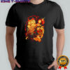 Takakura Ken Okarun and Turbo Granny DanDaDan gold ball anime character shirt