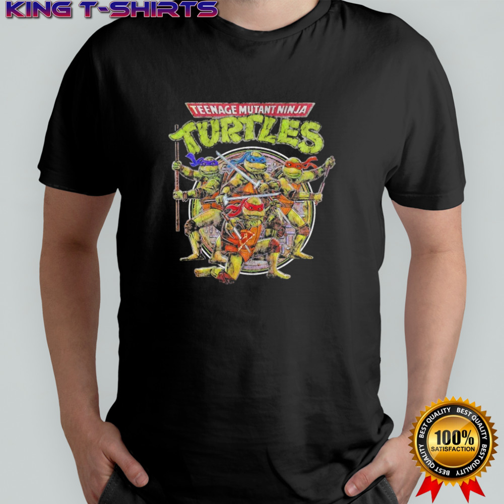 Teenage Mutant Ninja Turtles 1990 This Is No Cartoon T-shirt
