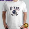 Tennessee Titans Football Helmet Distressed Design Shirt