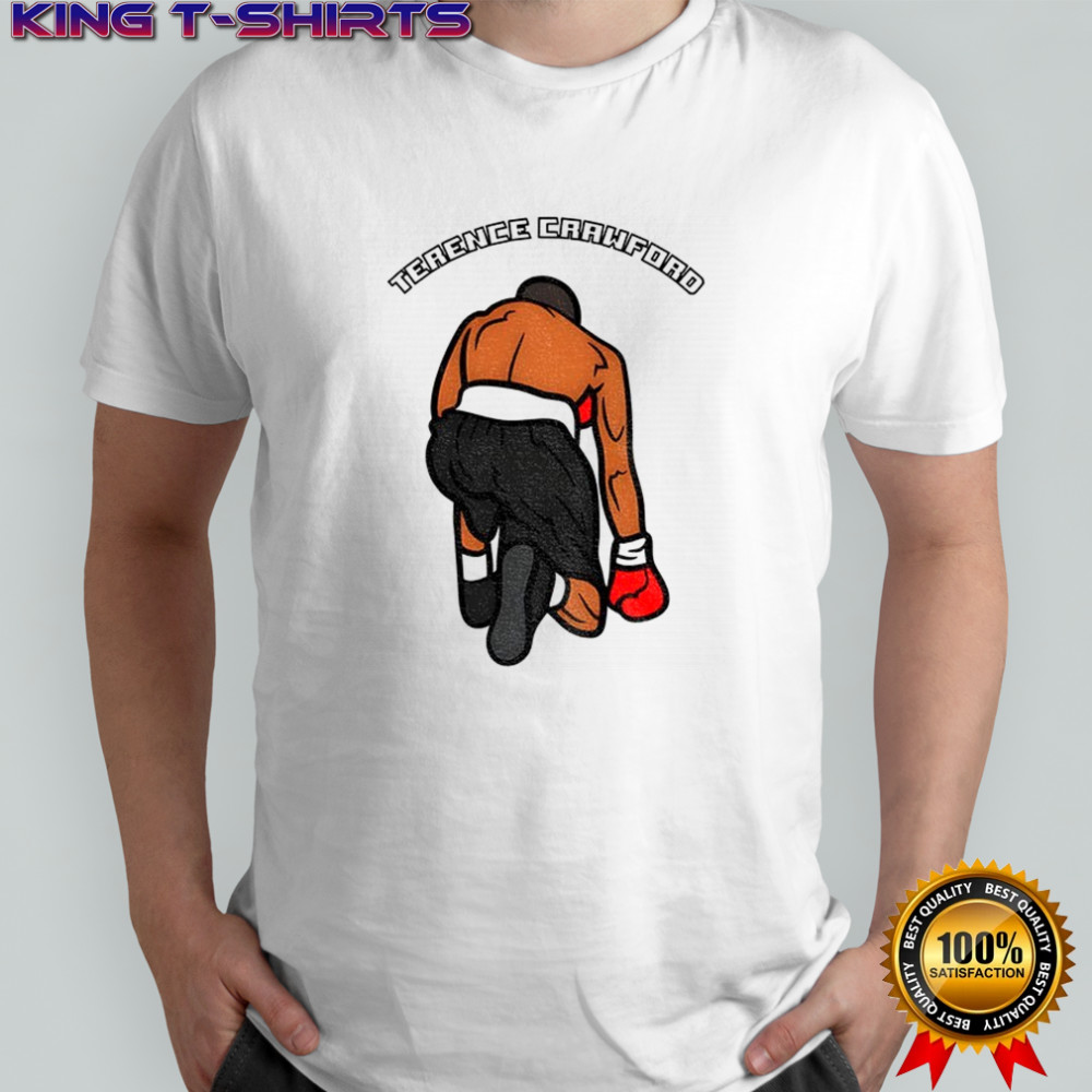 Terence Crawford boxing cartoon art shirt