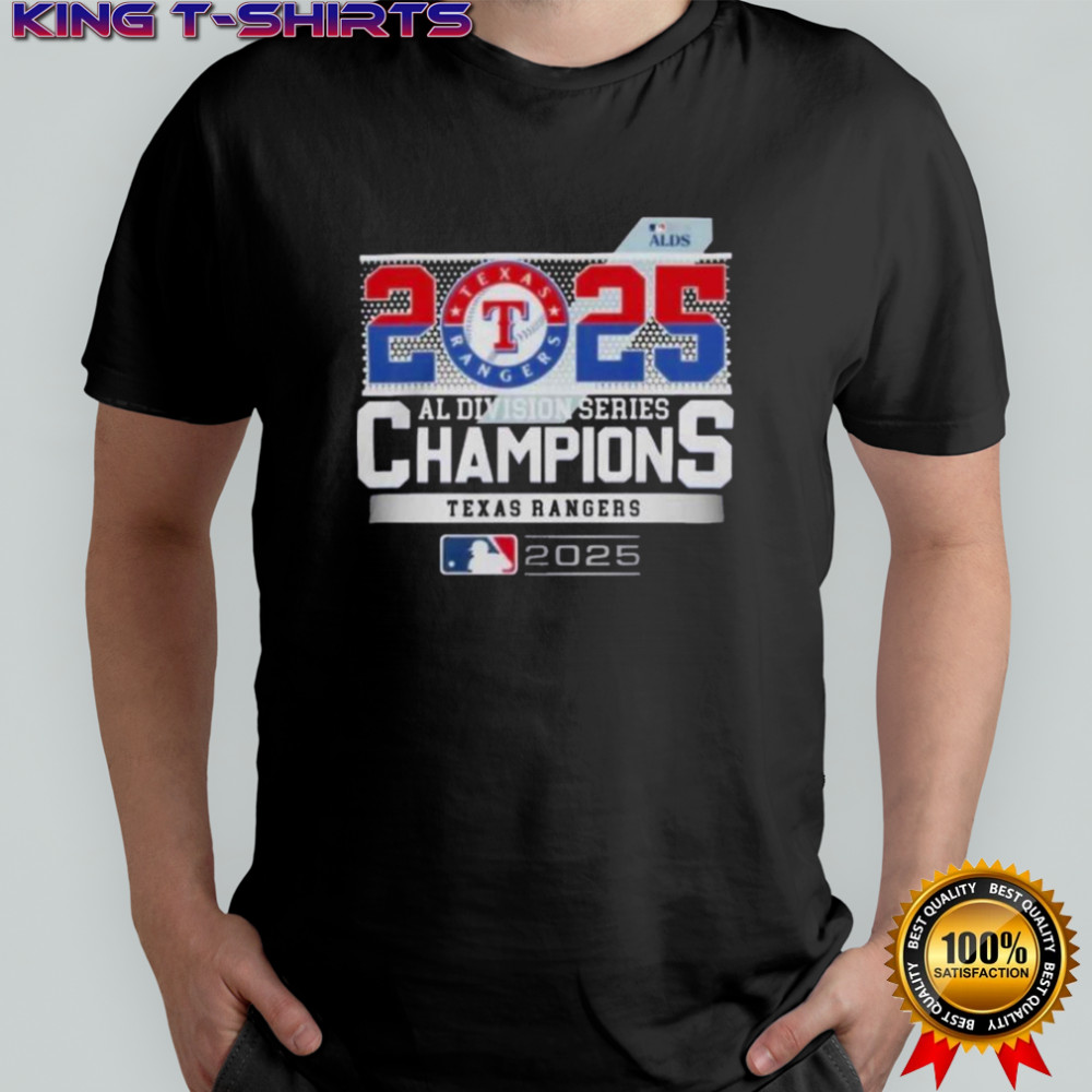 Texas Rangers 2025 ALDS Champions MLB American League Division Series T-Shirt