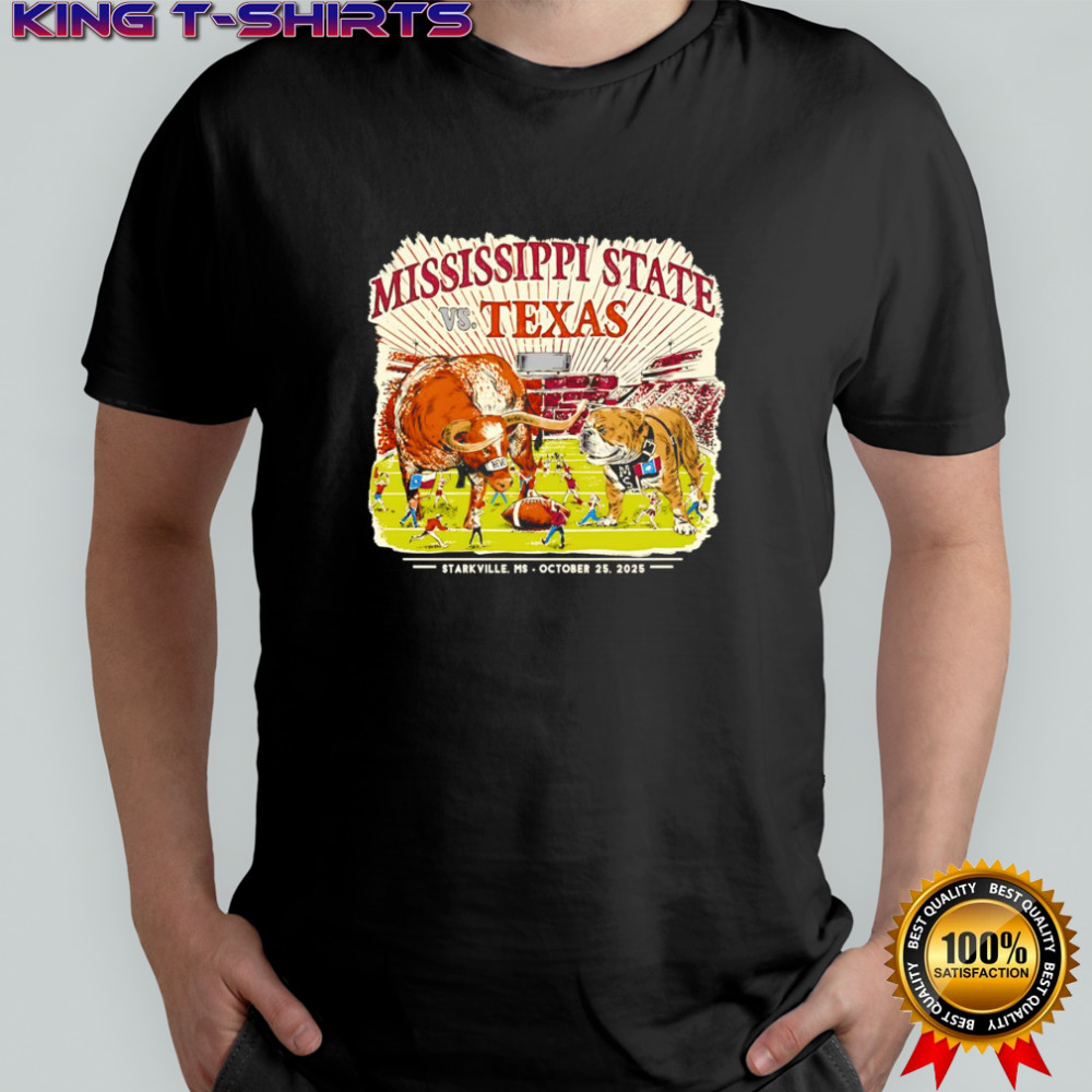 Texas vs Mississippi State Game Day 2025 shirt