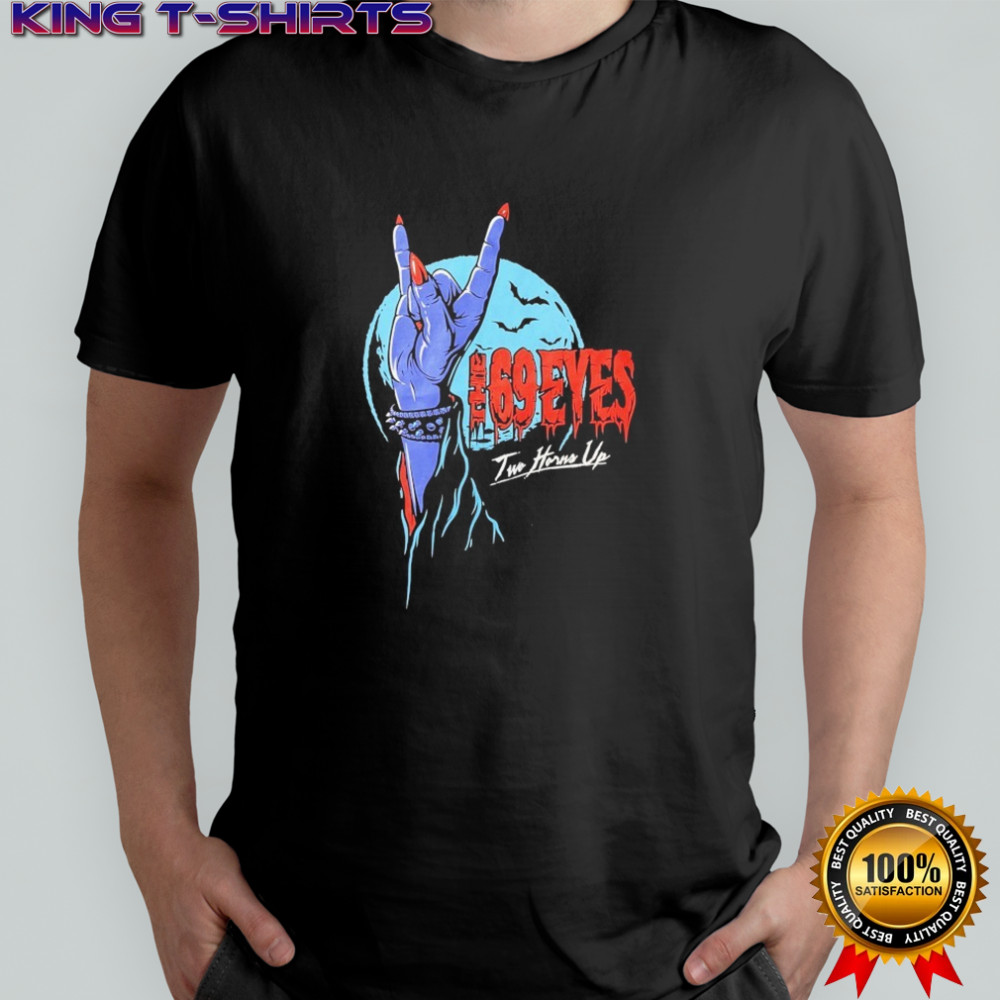 The 69 Eyes Two Horns Up T-shirt