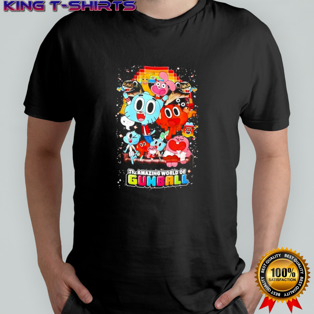 The Amazing World of Gumball poster shirt