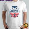 The American Comeback tour USA 2025 Charlie Kirk shirt