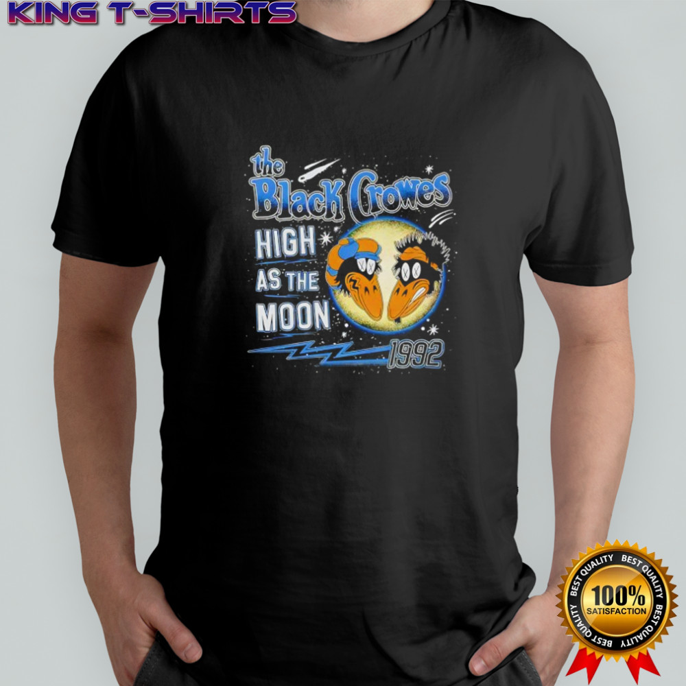 The black crowes high as the moon space 1992 shirt