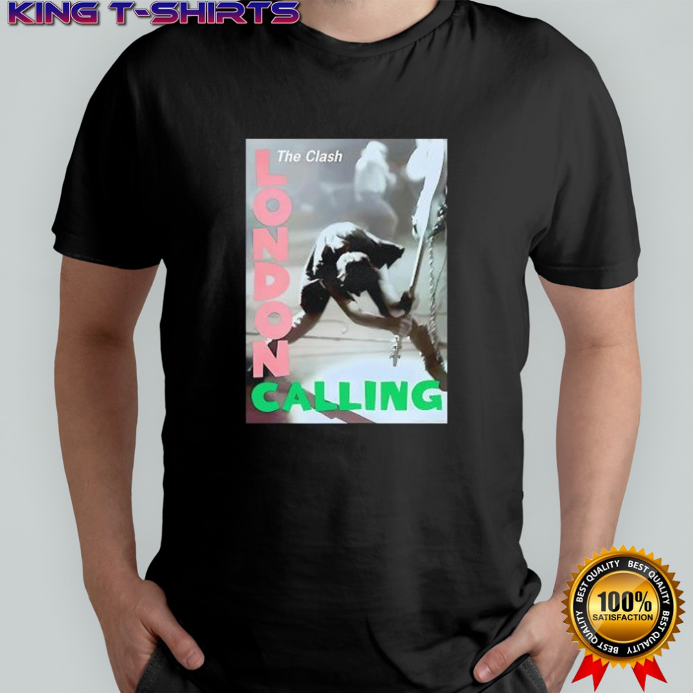 The Clash’s Lon Don calling rock band shirt