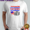 The European Mind Can’t Comprehend The Gift Of Centralized Air Conditioning American Flag T-shirt
