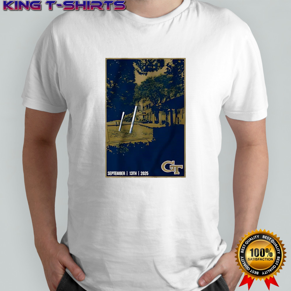 The Goalposts Have Left The Building Georgia Tech Football poster shirt