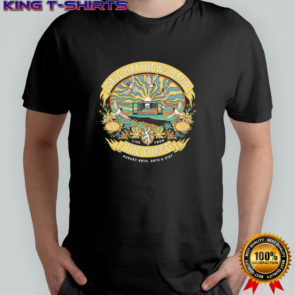 The Gorge 2025 Dave Matthews Band shirt