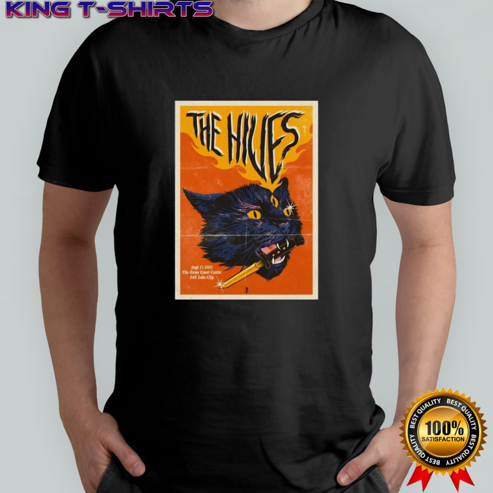 The Hives September 13 2025 Union Event Center In Salt Lake City UT Shirt