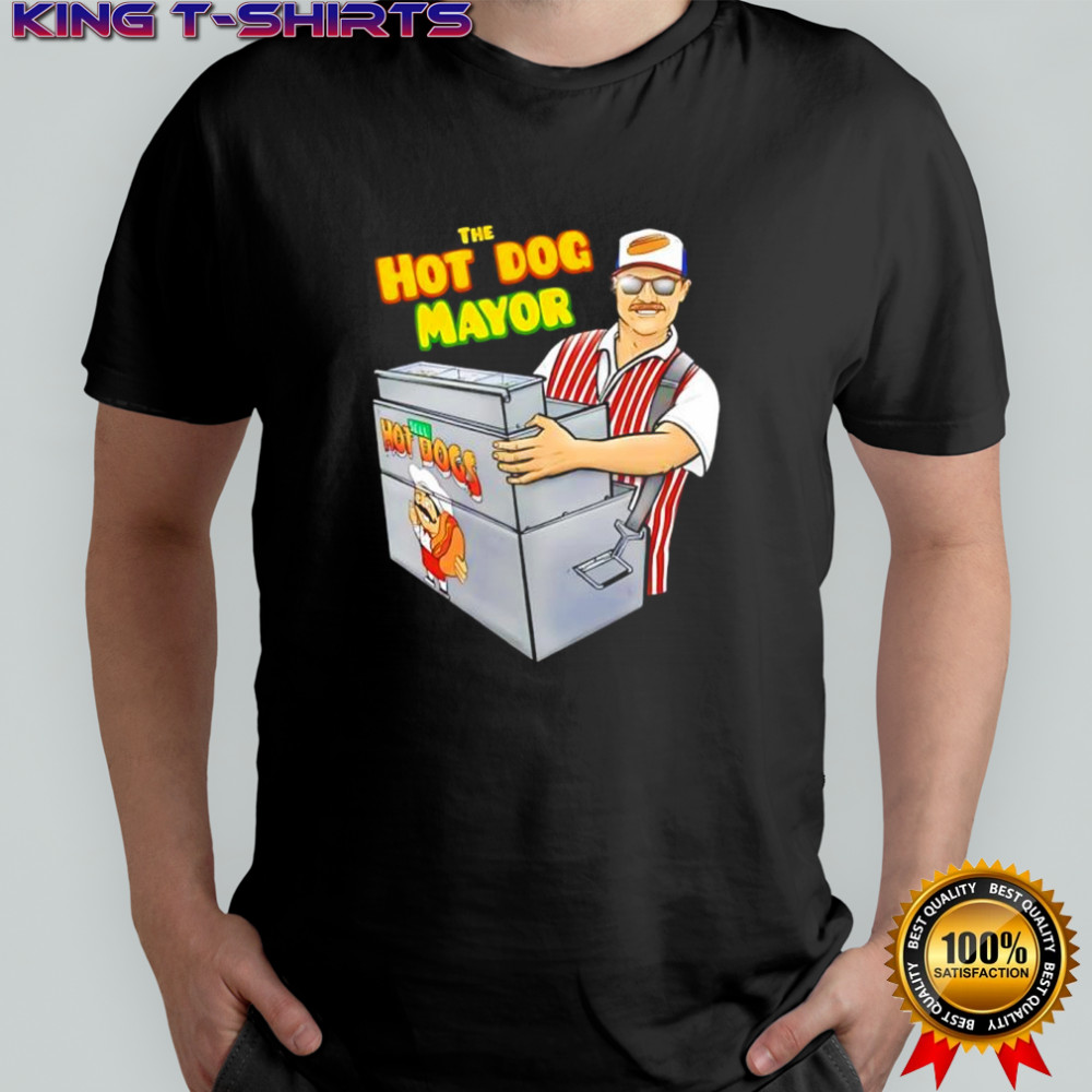 The Hot Dog Mayor graphic shirt