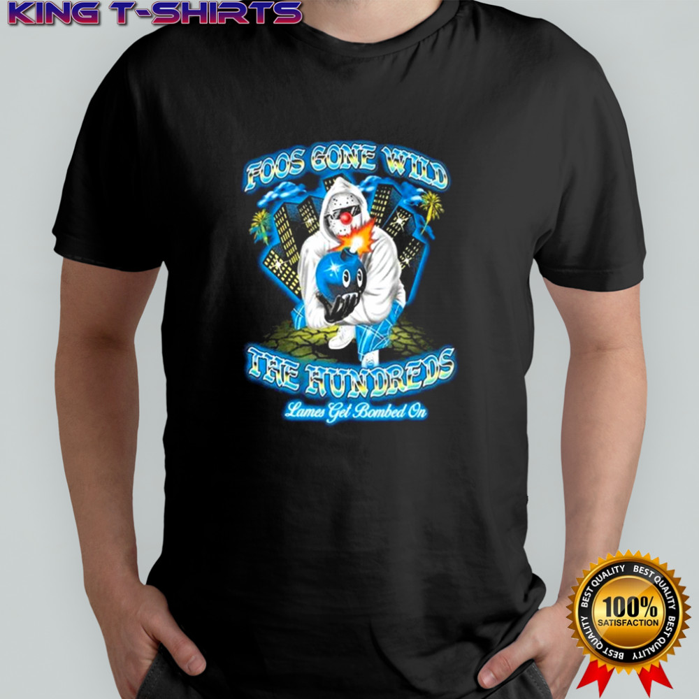 The Hundreds Adam Bomb X Foos Gone Wild Bombed On Shirt