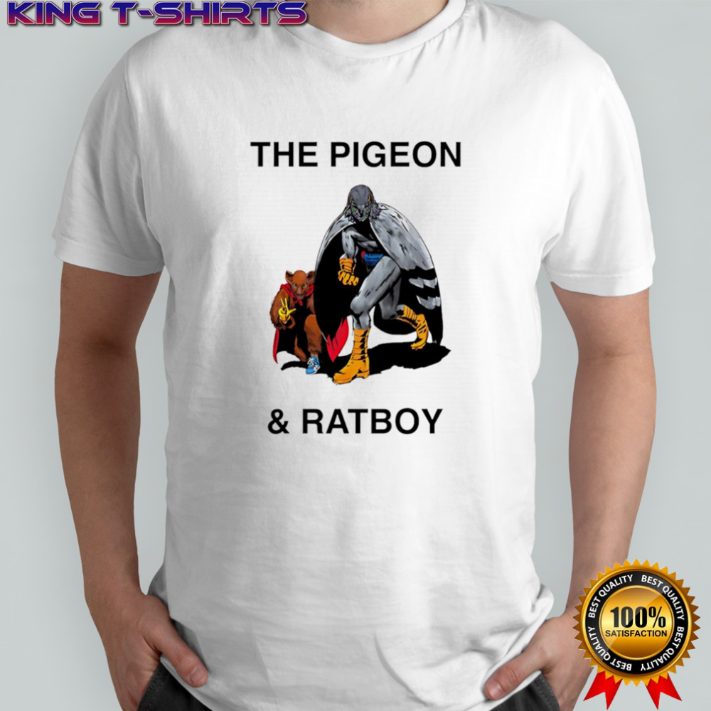 The Pigeon and ratboy shirt