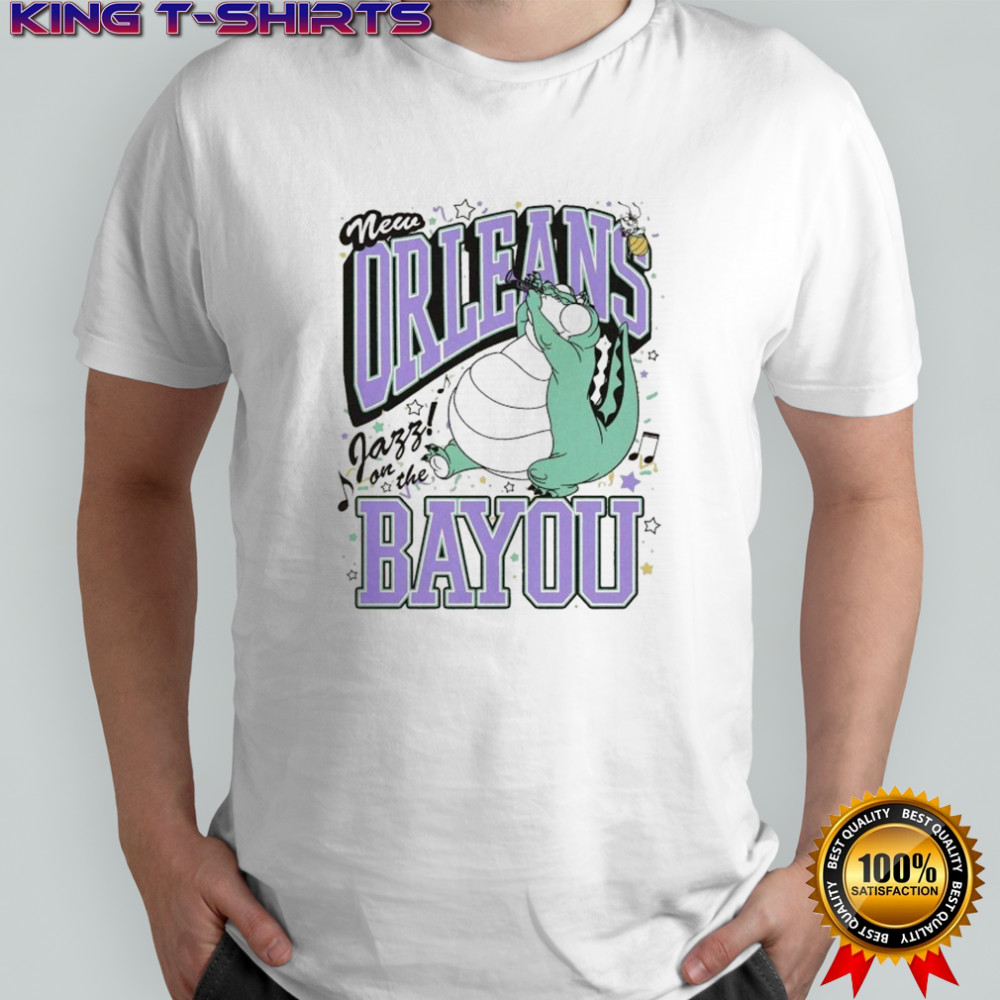 The Princess And The Frog Louis Jazz On The Bayou T-shirt