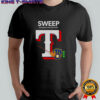 The Rangers Sweep The MLB-Best Brewers T-Shirt