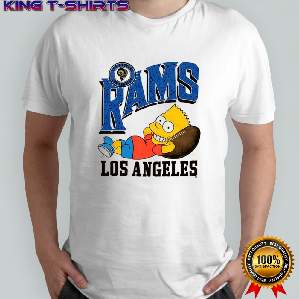 The Simpsons Bart x Los Angeles Rams shirt