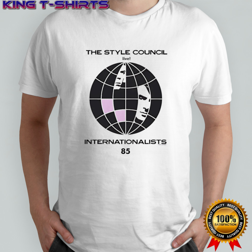 The Style Council Internationalists 85 Lilac shirt