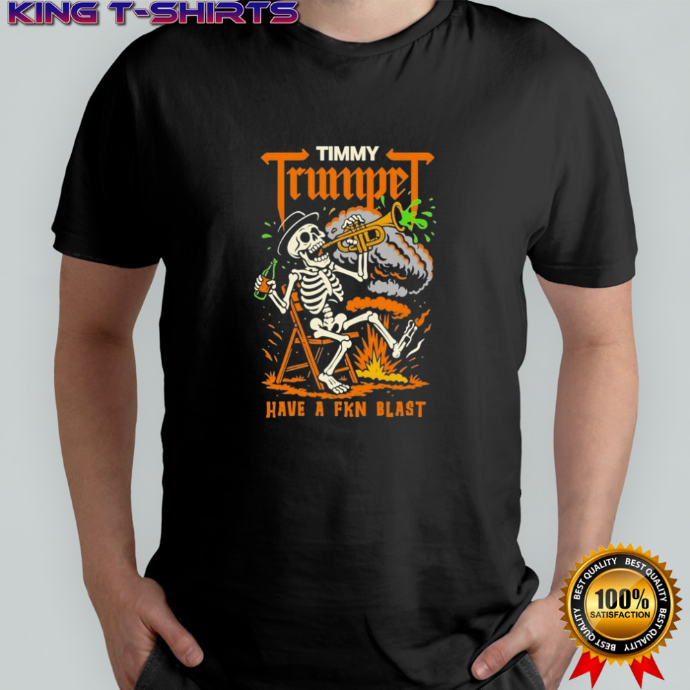Timmy Trumpet Have A Fkn Blast Skeleton T-shirt