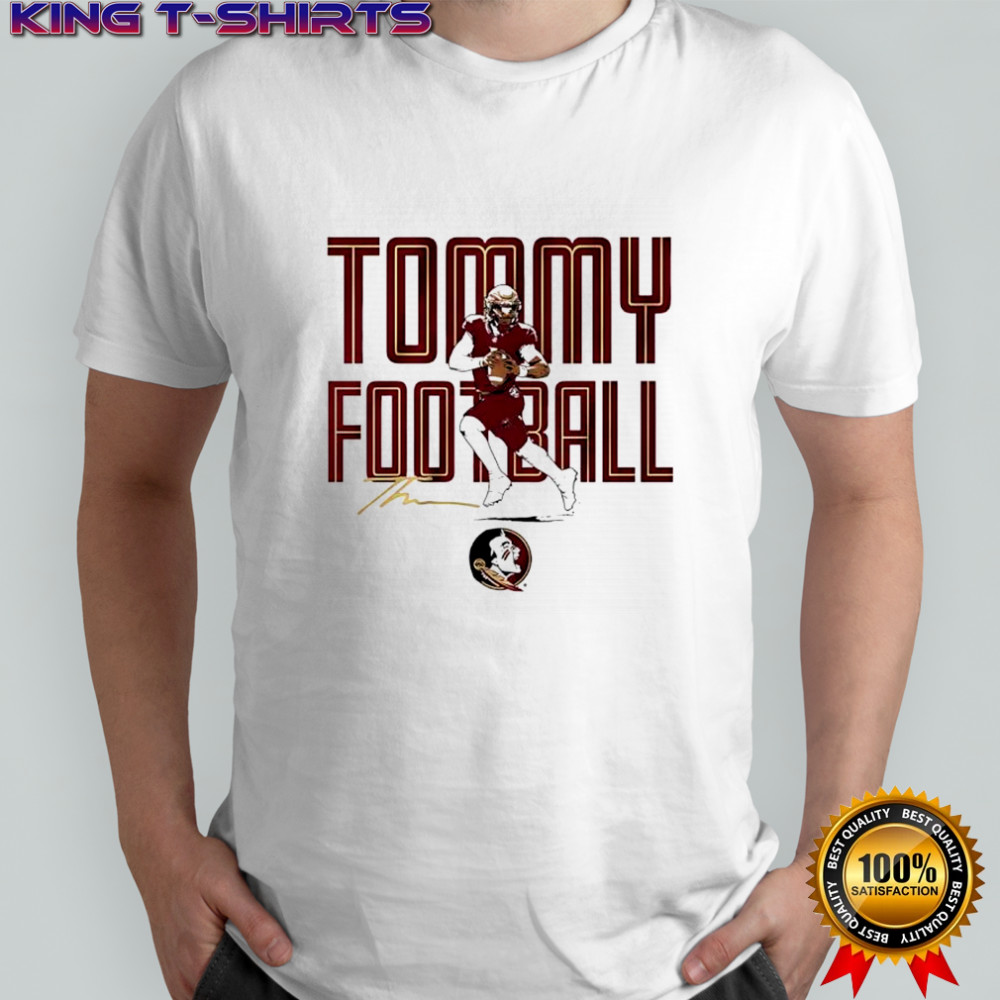 Tommy Castellanos Tommy FSU Football signature shirt