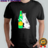 Topo Chico Border Collie Dog Holding A Bottle shirt