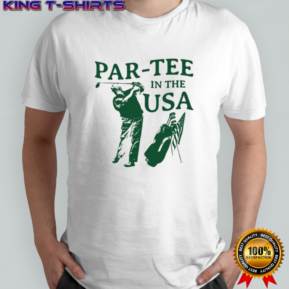 TPUSA Par-Tee In The USA Golf T-shirt