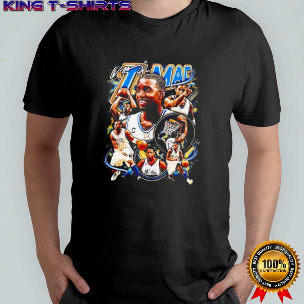 Tracy McGrady Orlando Magic art retro shirt