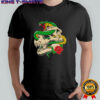 Traditional T-Rex rose shirt