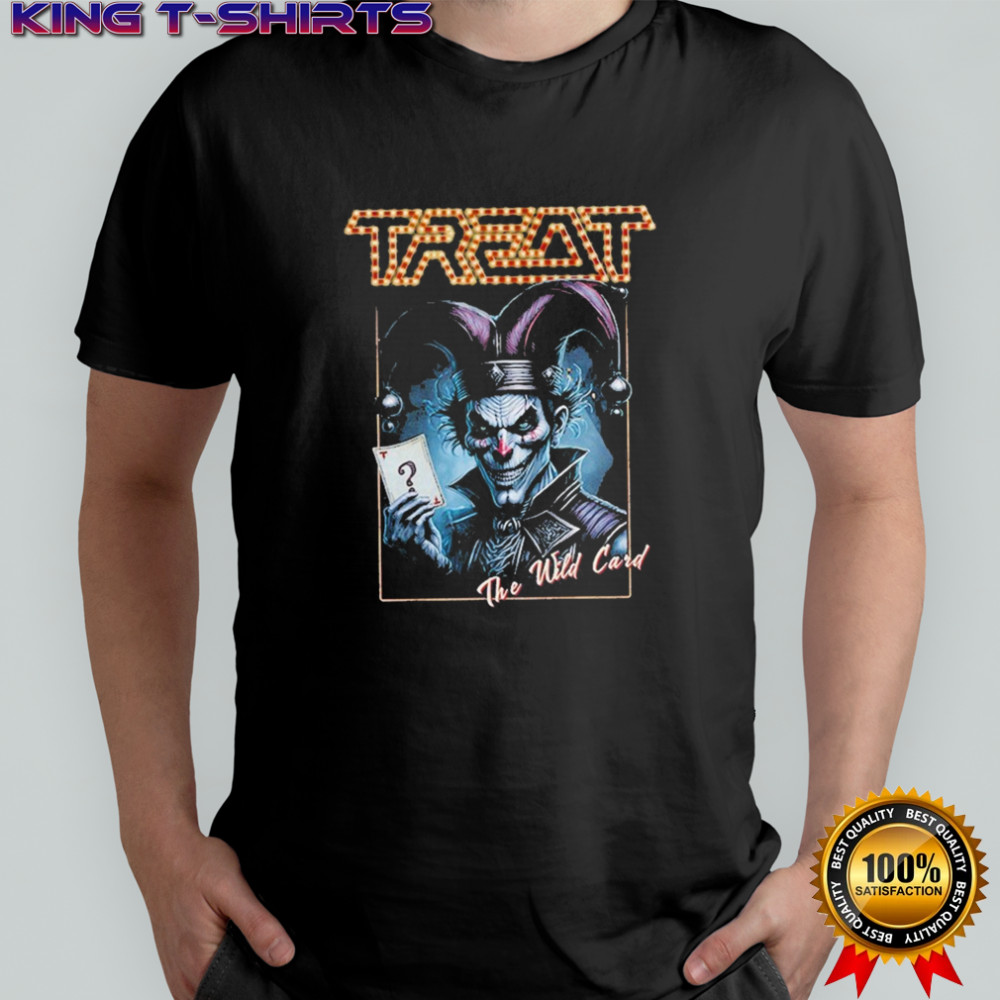 Treat The Wild Card Clown T-shirt