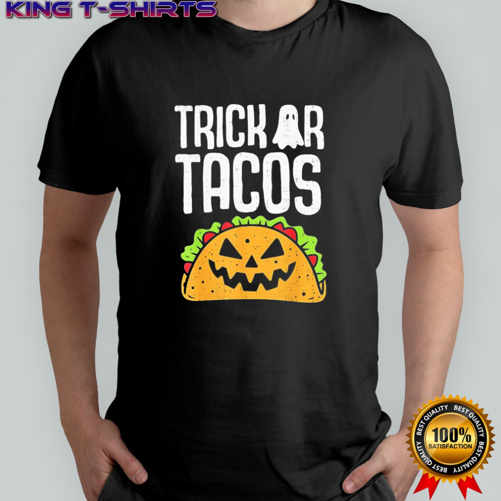 Trick Or Tacos Halloween shirt