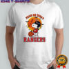 Trick or Treat Texas Rangers Snoopy Halloween shirt