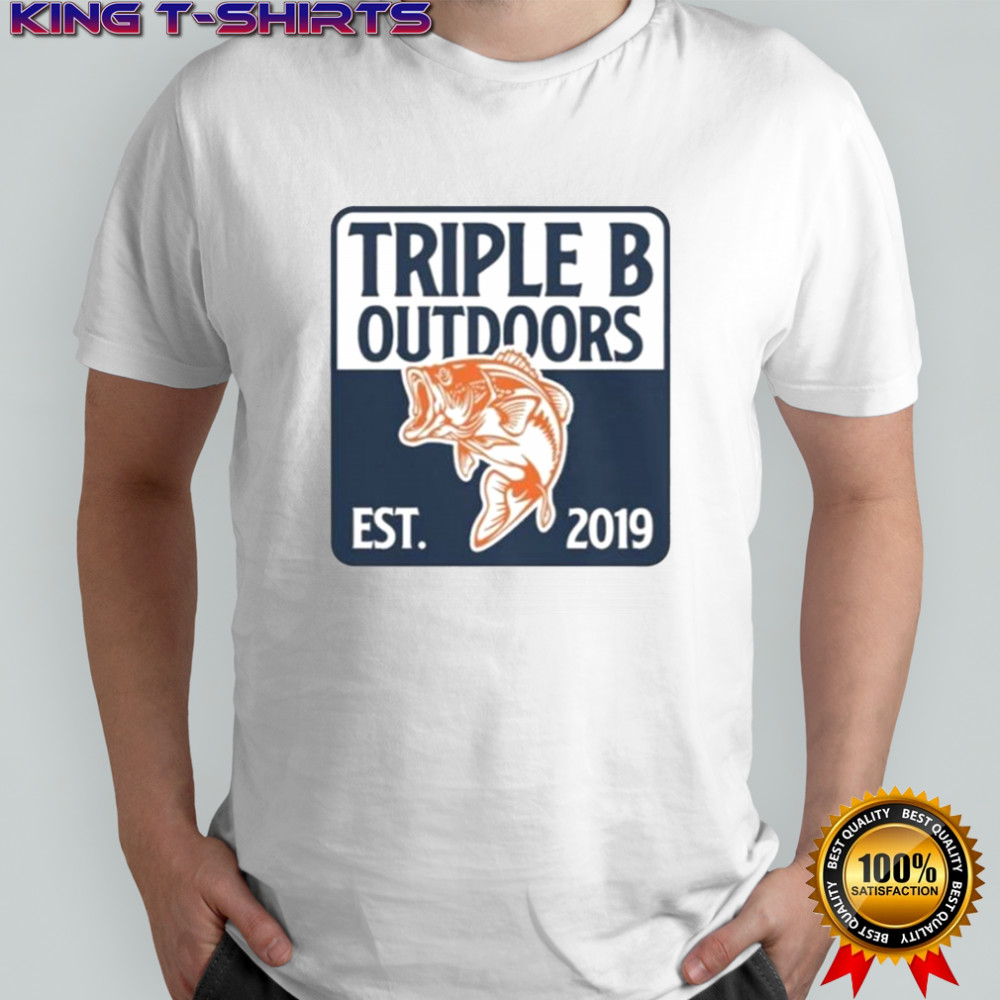 Triple B Outdoors Bass Fishing Est 2019 T-Shirt