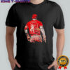 Trout 27 396 baseball with angel player and jersey graphic shirt