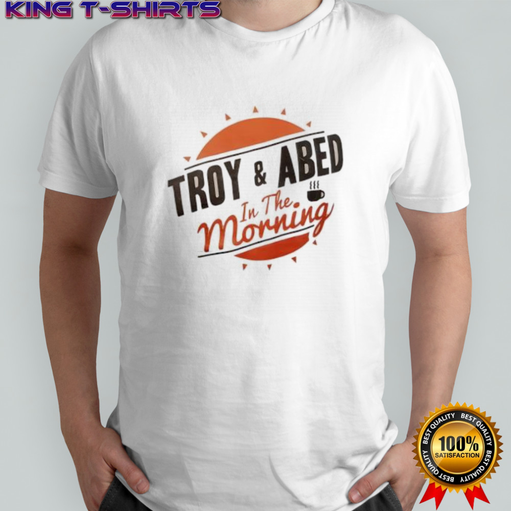 Troy and Abed In The Morning Community TV Show shirt