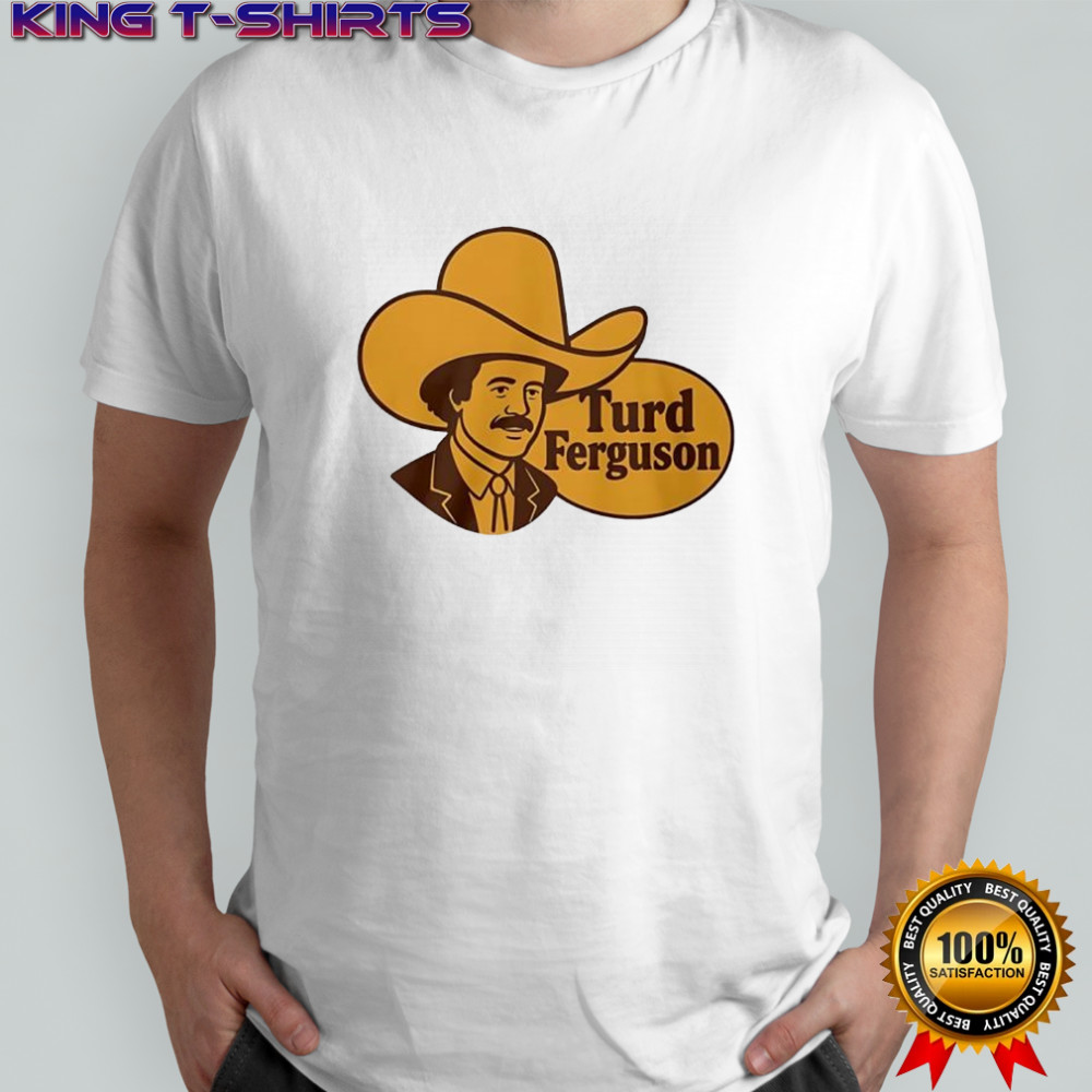 Turd Ferguson logo parody shirt
