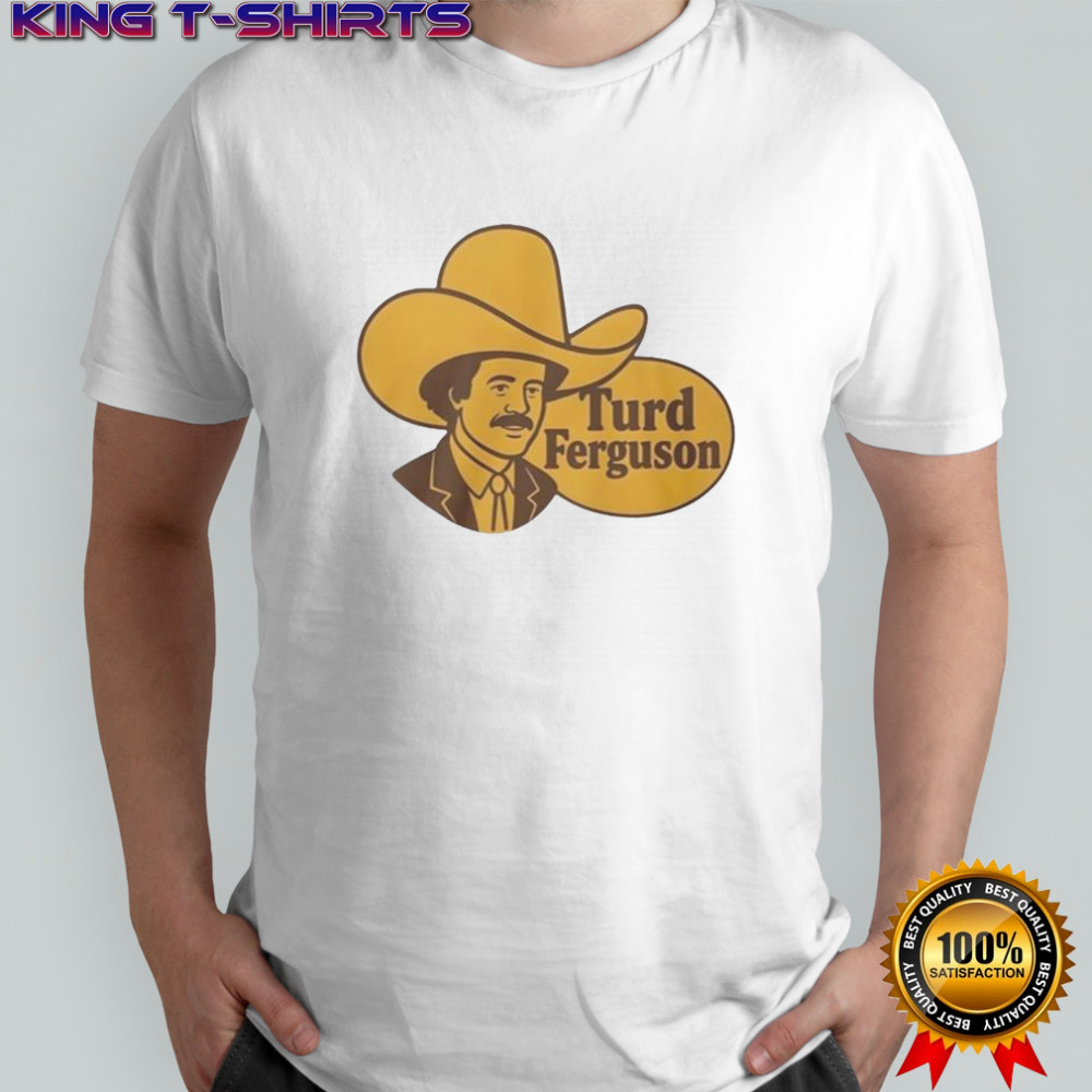 Turd Ferguson Parody Logo T-Shirt