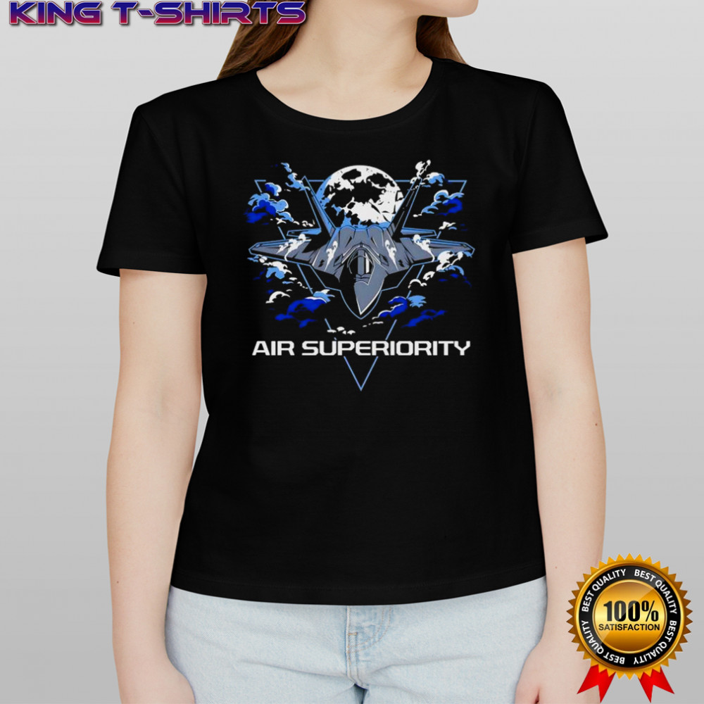 United States Air Force F 22 Raptor air superiority shirt