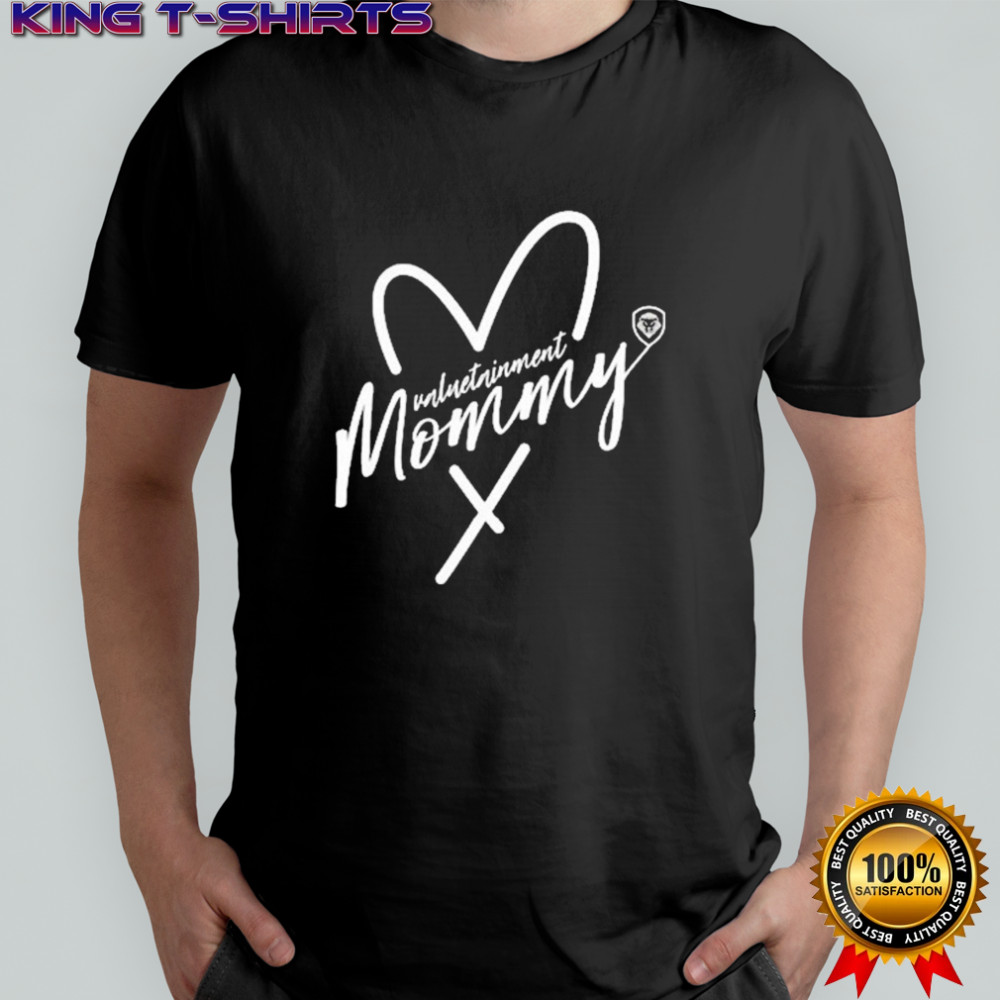Valuetainment Future Looks Bright Mommy Heart T-shirt
