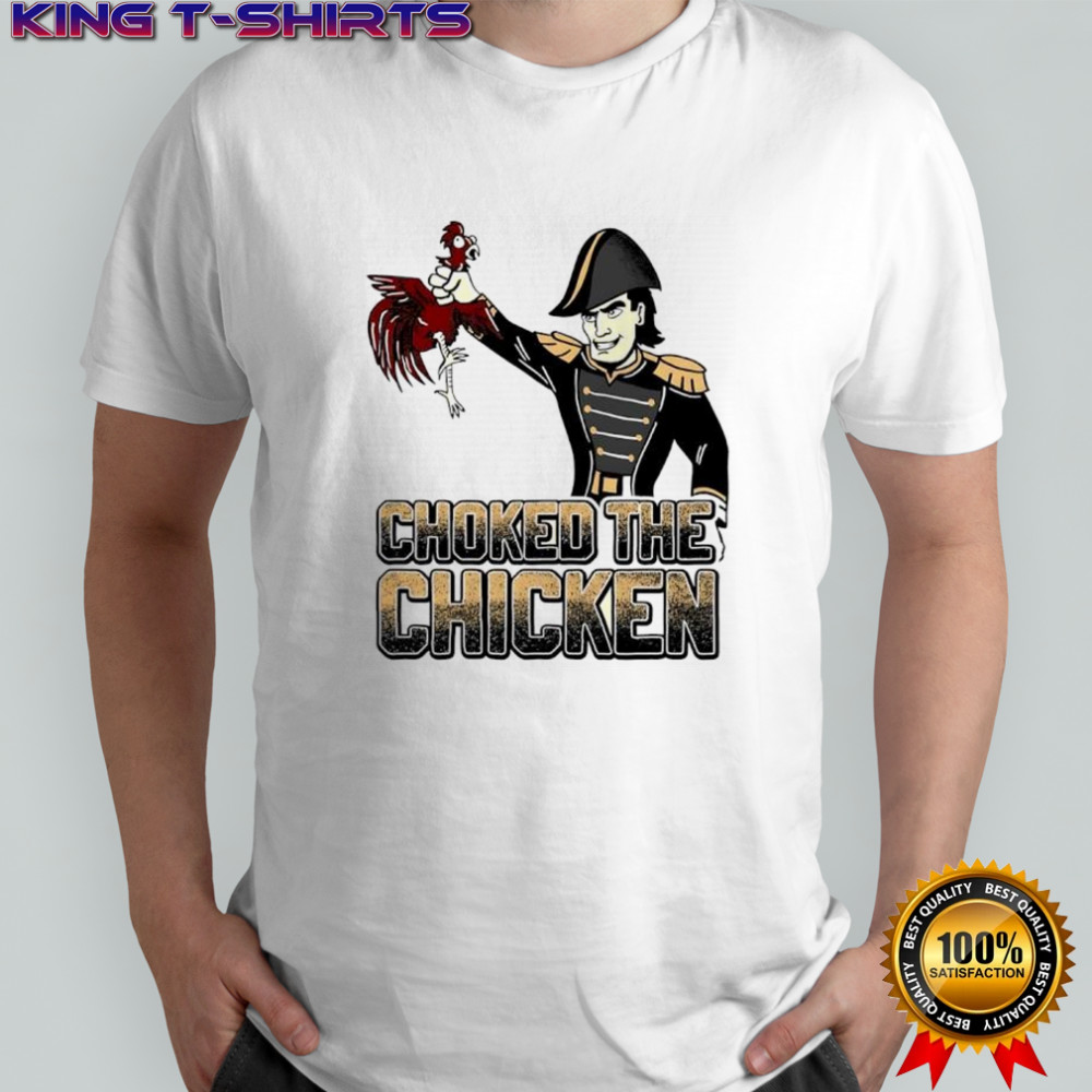 Vanderbilt Commodores vs South Carolina Gamecocks Choked the Chicken shirt