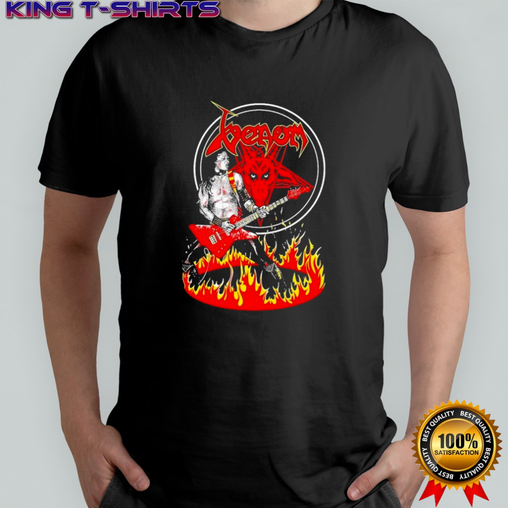 Venom Cronos In Flames T-shirt