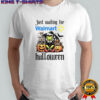 Walmart Grinch just waiting for Halloween goth graphic shirt