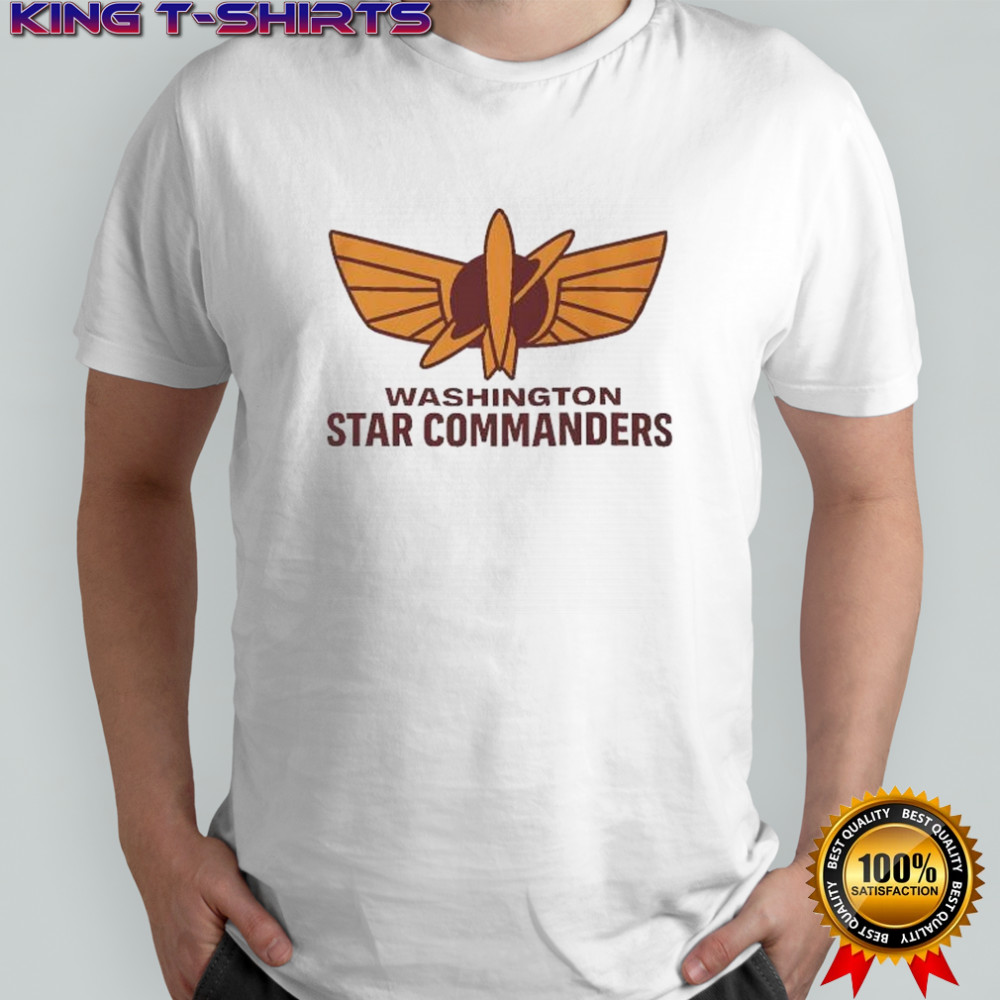Washington Star Commanders Commanders pro football Buzz Lightyear shirt