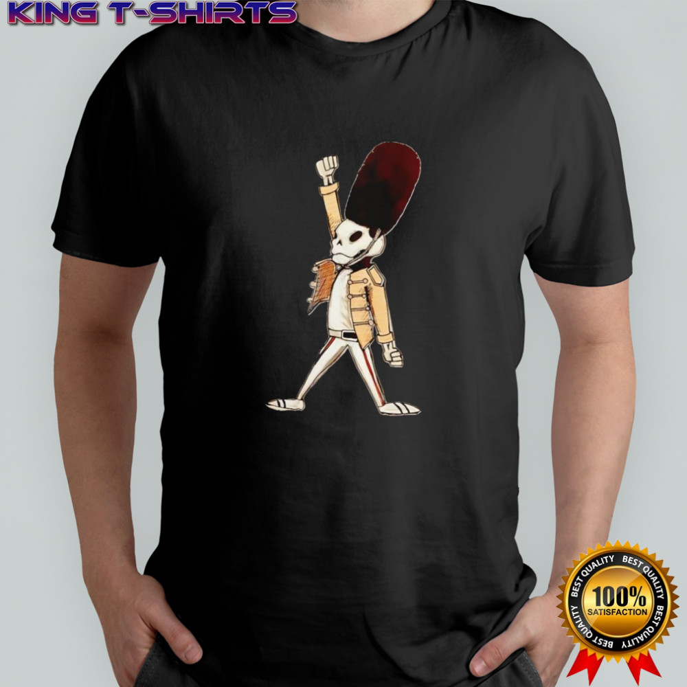 Wembley pose Freddie Mercury shirt